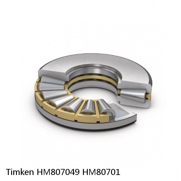 HM807049 HM80701 Timken Tapered Roller Bearing Assembly #1 small image