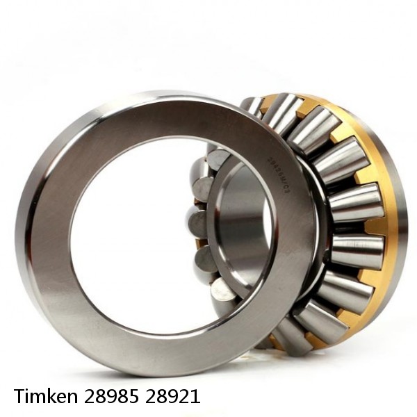 28985 28921 Timken Tapered Roller Bearing Assembly #1 small image