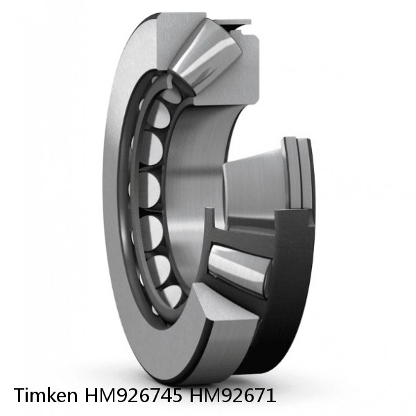 HM926745 HM92671 Timken Tapered Roller Bearing Assembly #1 small image