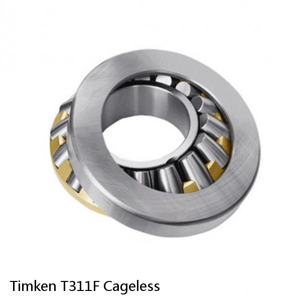 T311F Cageless Timken Thrust Tapered Roller Bearings #1 small image