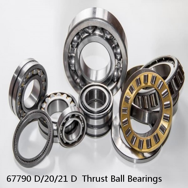 67790 D/20/21 D  Thrust Ball Bearings #1 image