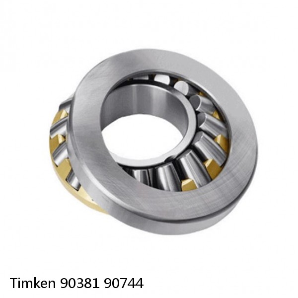 90381 90744 Timken Tapered Roller Bearing Assembly #1 image